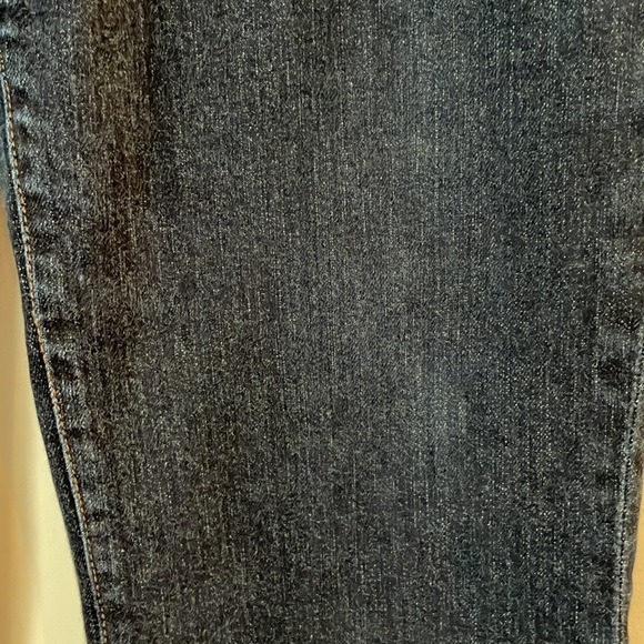 Lauren Ralph Lauren Jeans SZ 12 Bootcut Dark Wash Stretch Button Back Pockets - Picture 5 of 12